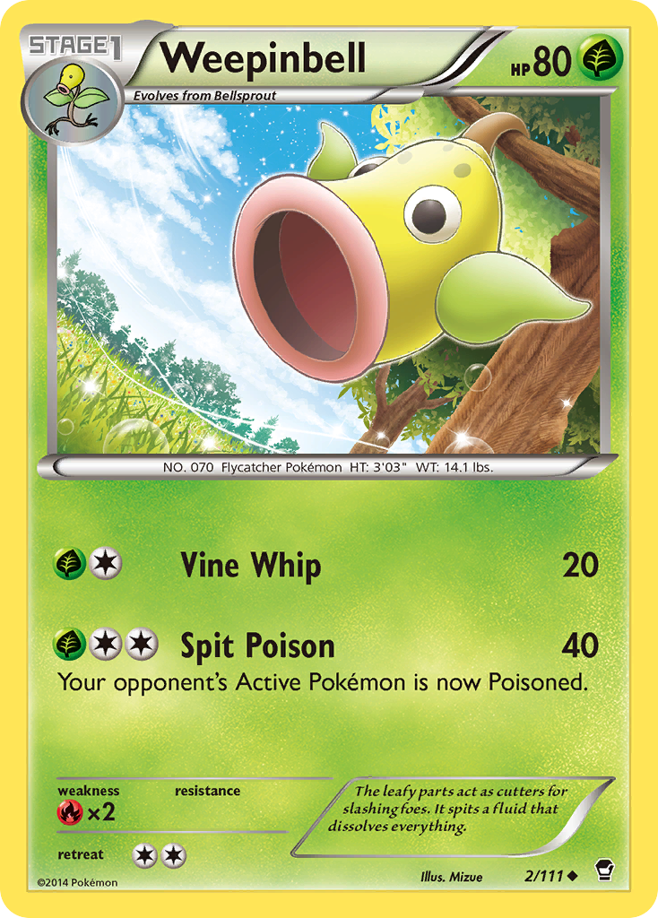 Furious Fists Weepinbell #2/111